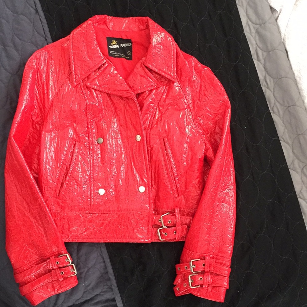 70’S RED JACKET. - Picture 3 of 7